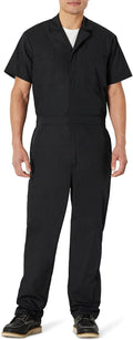 Men's Relaxed Fit Short Sleeve Workwear Coveralls
