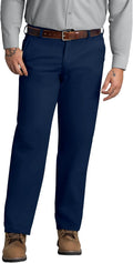 Men's Stain Resistant, Flat Front Work Pants