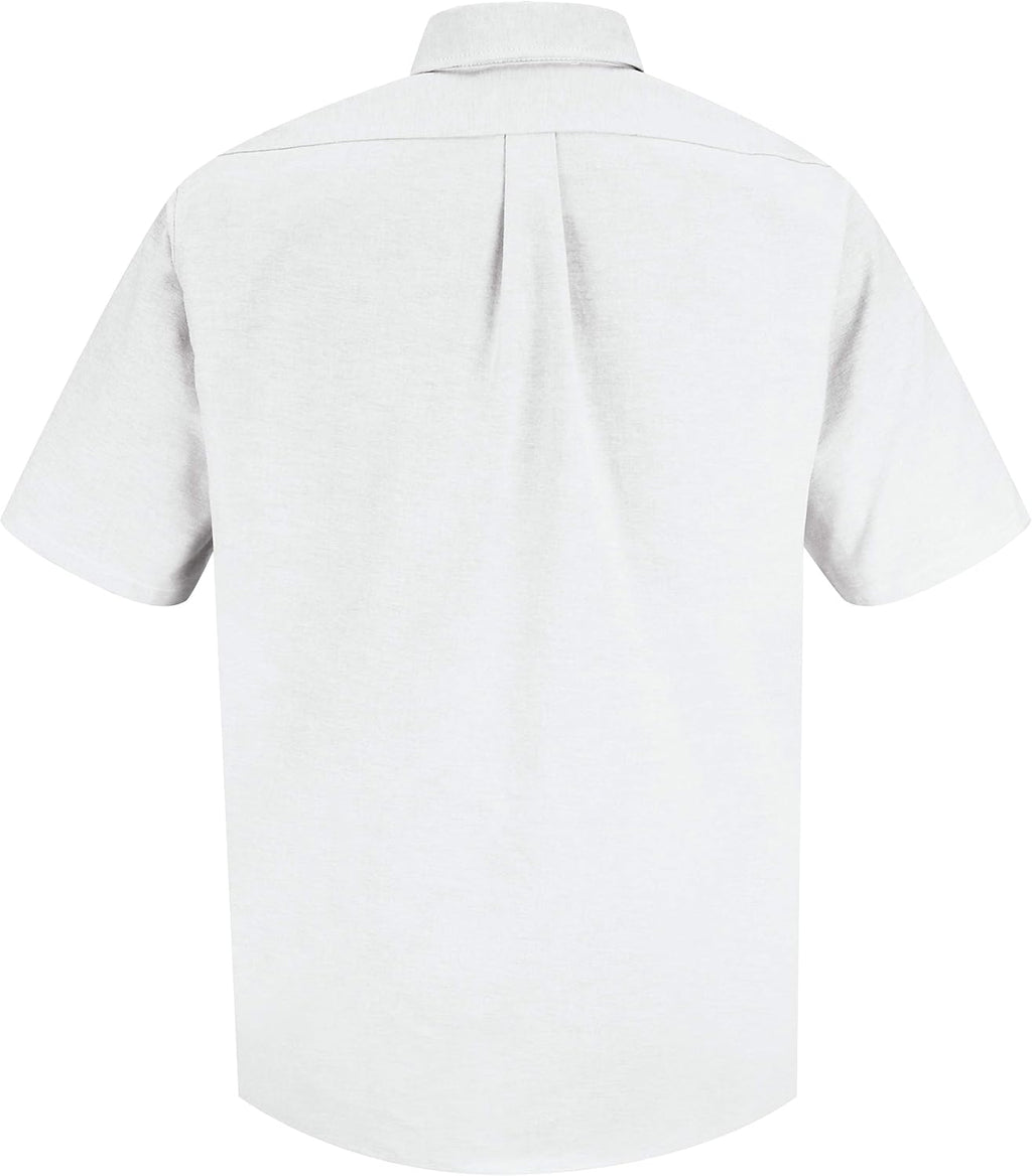 Mens Executive Oxford Dress Shirt, Short Sleeve