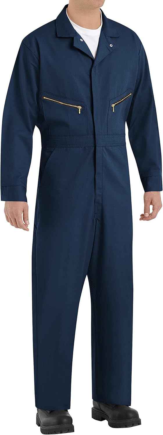 Men's  Men's Zip-front Cotton Coverall