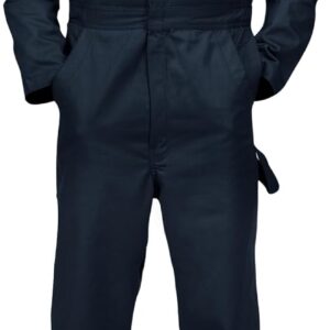 Men’s Twill Coverall Relaxed Fit Long Sve Utility Work Wear