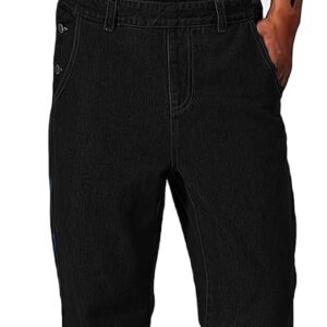 Men's Bib Overall Relaxed Fit Adjustable Strap Denim Work Pants with Large Pockets Durable Comfortable Jumpsuit for Men